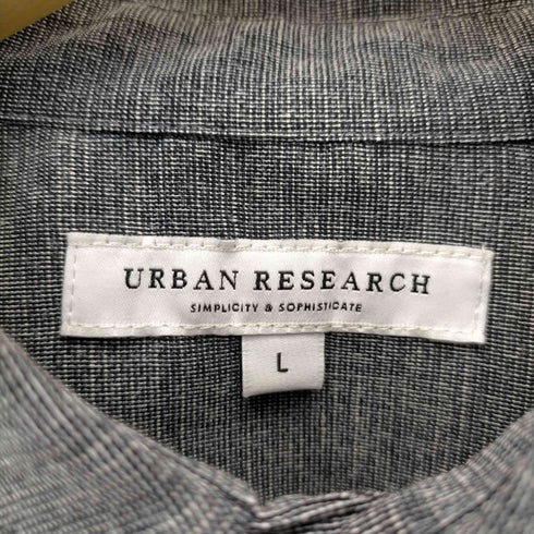 アーバンリサーチ URBAN RESEARCH ドライTRリネンシャツ メンズ JPN:L