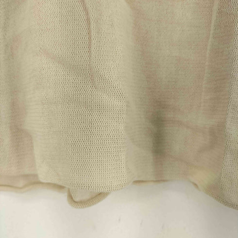レイビームス Ray BEAMS チュール ハイネック ロングスリーブ カットソー レディース
