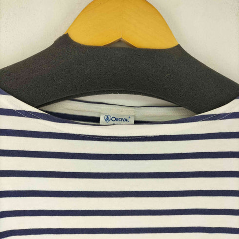 オーチバル ORCIVAL S/S ボーダーカットソー メンズ 4