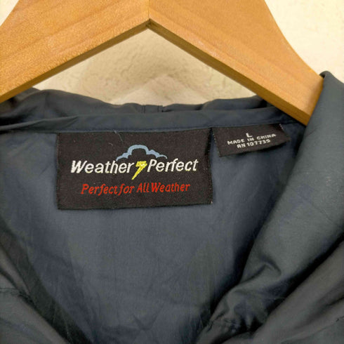 Weather Perfect フロントプリント ナイロンアノラックパーカー IRONDEQUOIT NIGHTSTICK メンズ import:L