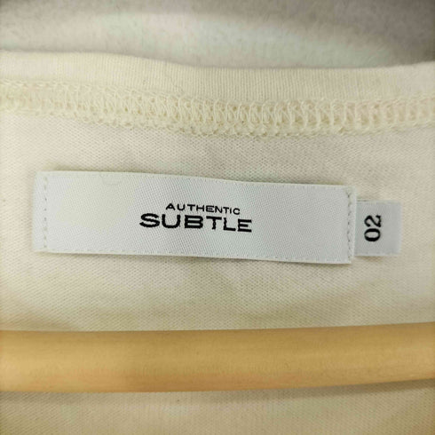 SUBTLE SUBTLE authentic S/S ポケットTシャツ メンズ JPN:2