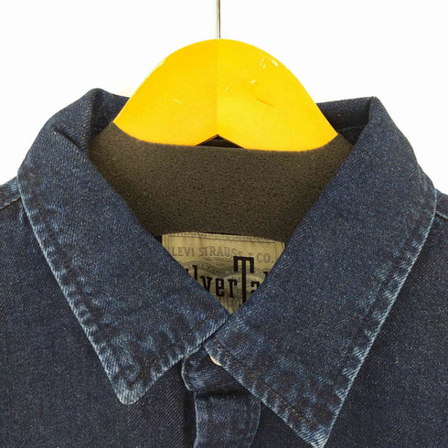 リーバイス Levis SILVERTAB シルバータブ オーバーサイズ 2ポケットシャツ デニムシャツ メンズ JPN:S