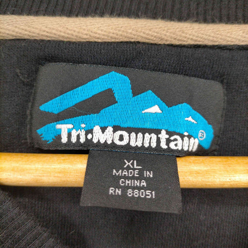 トライマウンテン TRI-MOUNTAIN LIBE RTY GEARS 刺繍クルーネックスウェット メンズ JPN:XL