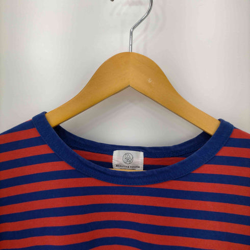 ビューティーアンドユースユナイテッドアローズ BEAUTY & YOUTH UNITED ARROWS ボーダー クルーネック LS メンズ JPN:XL