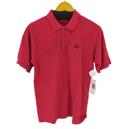 フレッドペリー FRED PERRY ワンポイントポロシャツ 鹿の子 メンズ import:M