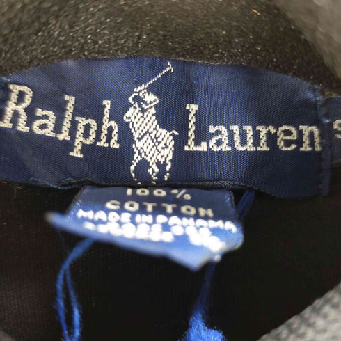 ラルフローレン RALPH LAUREN 90S ワンポイントポロシャツ 刺繍 メンズ import:S