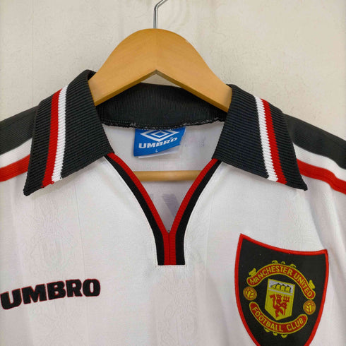 アンブロ UMBRO MADE IN ENGLAND 98/99シーズン ゲームシャツ 長袖 アウェイユニ AWAY メンズ import:L