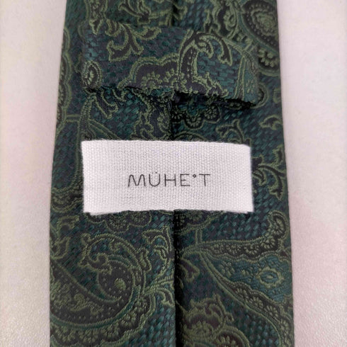 MUHET ペイズリー柄ネクタイ メンズ FREE