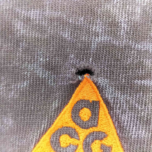 ナイキエーシージー NIKE ACG タイダイ ロゴ 袖プリント ロングスリーブ クルーネックTシャツ メンズ JPN:S
