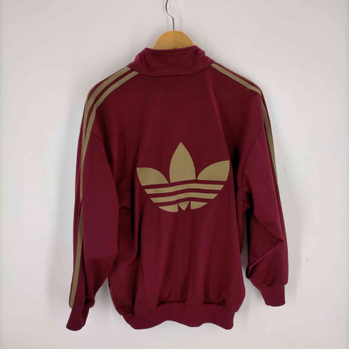 アディダス adidas 万国共通タグ ロゴ刺繍 トラックジャケット メンズ import:M