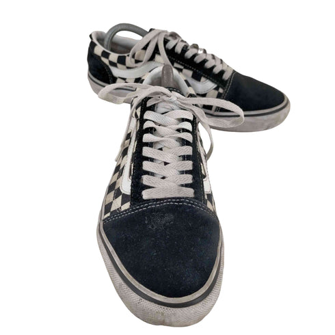 バンズ VANS V36CL+ OLD SKOOL DX - BLACK/WHITE CHECK メンズ JPN:27
