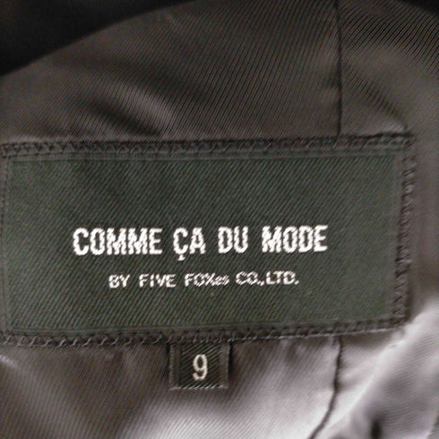 コムサデモード COMME CA DU MODE BOTTO GIUSEPPE 生地使用 テーラード スラックス セットアップ レディース 9