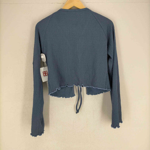 エックスガール X-girl SHIRRED CREPE CARDIGAN レディース JPN:M