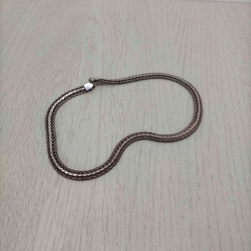 イタリア製 silver925刻印 スネークチェーンネックレス メンズ