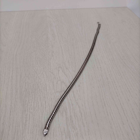 イタリア製 silver925刻印 スネークチェーンネックレス メンズ