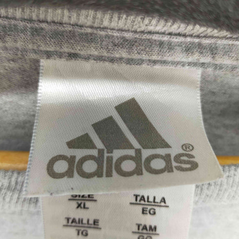 アディダス adidas 00S フロントロゴTシャツ 霜降りグレー メンズ JPN:XL