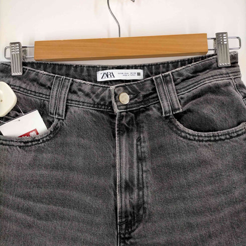ザラ ZARA カットオフデニムショーツ レディース UK:28-29