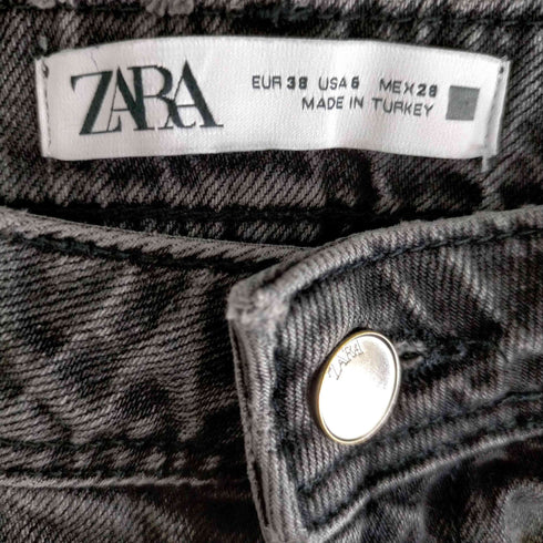 ザラ ZARA カットオフデニムショーツ レディース UK:28-29