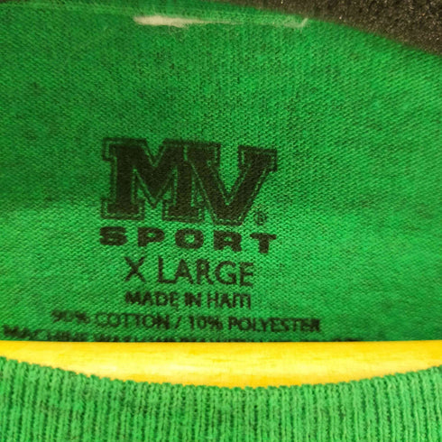 エムブイスポーツ MV SPORT カレッジロゴ Tシャツ メンズ JPN:XL