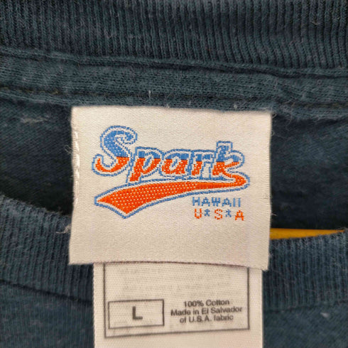 SPARK 両面プリントクルーネックTシャツ メンズ JPN:L