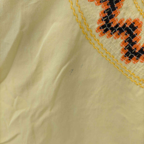 ボヘミアン刺繍 S/S シャツ メンズ