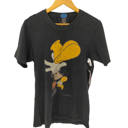 ロエン Roen クラッシュキャラクタープリントクルーネックTシャツ メンズ JPN:46