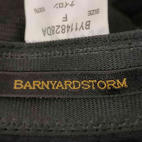バンヤードストーム BARNYARDSTORM 発水ロゴCAP レディース FREE