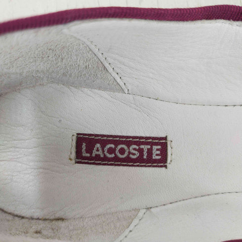 ラコステ LACOSTE エナメル バレエシューズ レディース