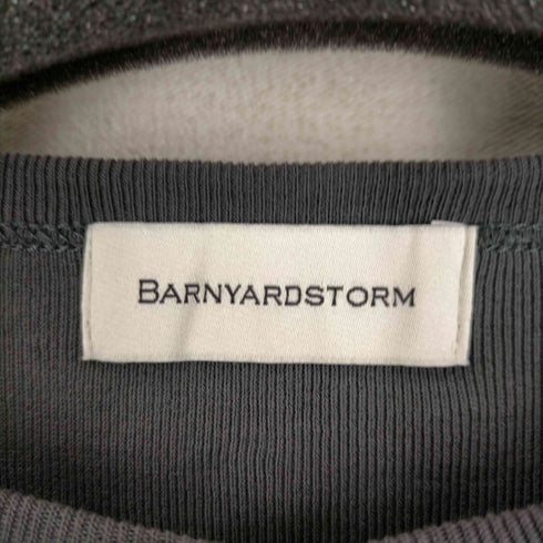 バンヤードストーム BARNYARDSTORM カットコンパクトカーデ クルーネックコットンカーディガン レディース JPN:1