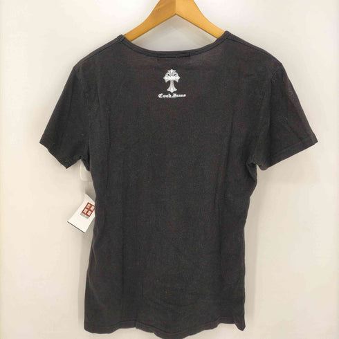 COOKJEANS クロスプリントUネックTシャツ Y2K メンズ JPN:2