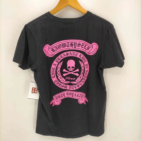 ロエン Roen バックスカルプリントクルーネックTシャツ Y2K メンズ