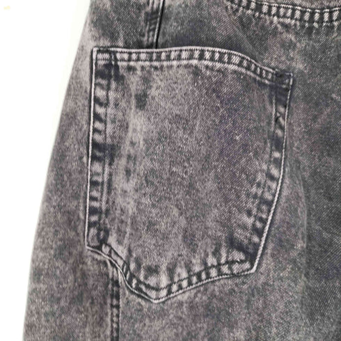 ザラ ZARA UTILITY JEANS WITH POCKETS - Black メンズ 44