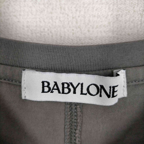 バビロン BABYLONE クルーネック ノースリーブ カットソー レディース FREE