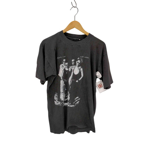 90S 90年© プリントTシャツ 裾袖シングル メンズ