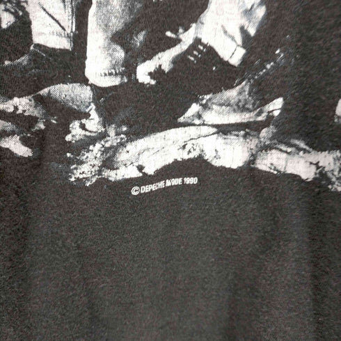 90S 90年© プリントTシャツ 裾袖シングル メンズ