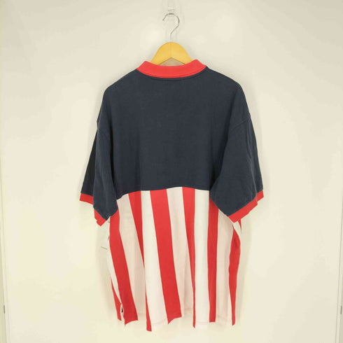 チャンピオン Champion 三角タグ ロゴ刺繍 USA スイッチングパターンポロシャツ メンズ XXL