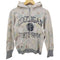 フォーティーファイブアールピーエム 45rpm カレッジロゴダメージプリント ジップアップパーカー レディース JPN:2