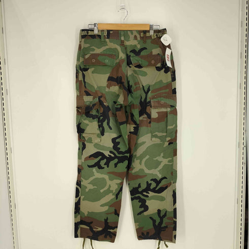 カモ柄 迷彩 リップストップ コンバットパンツ カーゴパンツ メンズ MEDIUM-REGULAR