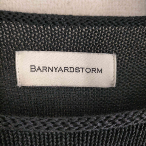 バンヤードストーム BARNYARDSTORM ラウンドネック 半袖ニット レディース FREE