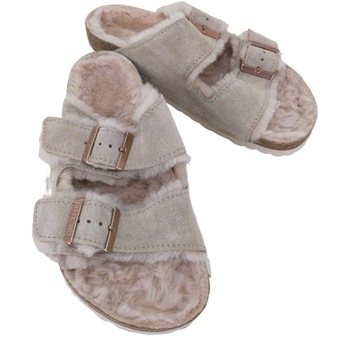 ビルケンシュトック BIRKENSTOCK アリゾナ ファーサンダル レディース 39