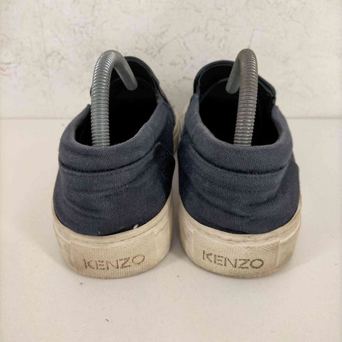 ケンゾーパリス KENZO PARIS タイガーロゴ刺繍 キャンバススリッポン メンズ JPN:40