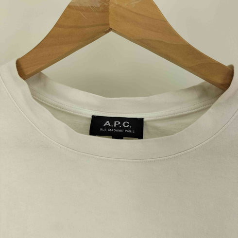 アーペーセー A.P.C. アイコニック ロゴ 刺繍 S/S Tシャツ メンズ import:XS