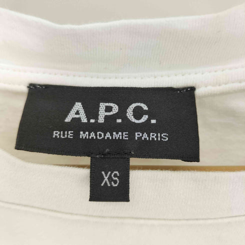 アーペーセー A.P.C. アイコニック ロゴ 刺繍 S/S Tシャツ メンズ import:XS