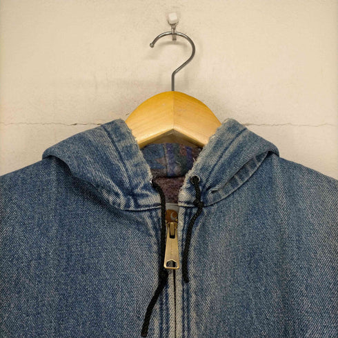 カーハート Carhartt 裏地ネイティブ柄ネル デニムアクティブジャケット denim active jacket メンズ