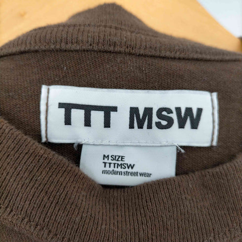 ティーモダンストリートウエア TTT_MSW 24SS Mountain tee メンズ JPN:M