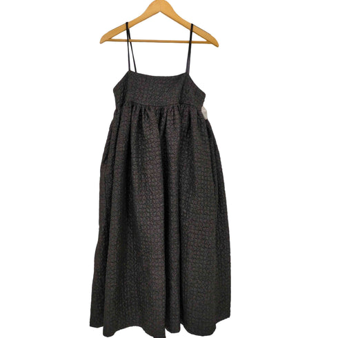 カロリナグレイサー CAROLINA GLASER 22AW ロング キャミソール ワンピース レディース