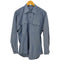 ユーエスネイビー U.S.NAVY 両フラップポケット シャンブレーシャツ メンズ import:M