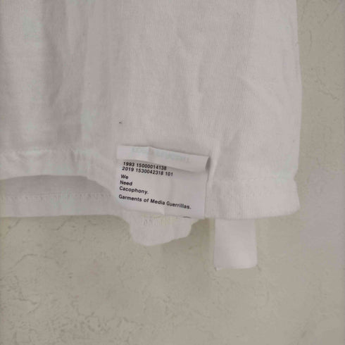FORTY PERCENT AGAINST RIGHTS 両面プリントTシャツ MY LIFE メンズ JPN:S