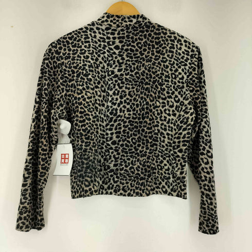 バビロン BABYLONE レオパード モックネックTシャツ レディース