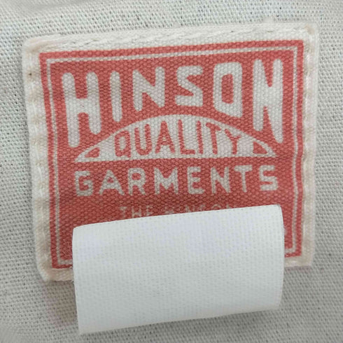 ヒンソン HINSON プルオーバー グランパシャツ 長袖 メンズ JPN:M